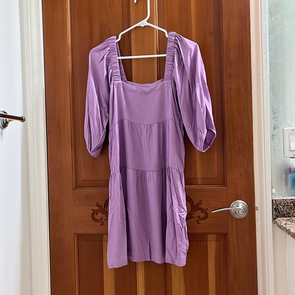 Mini Peasant Dress